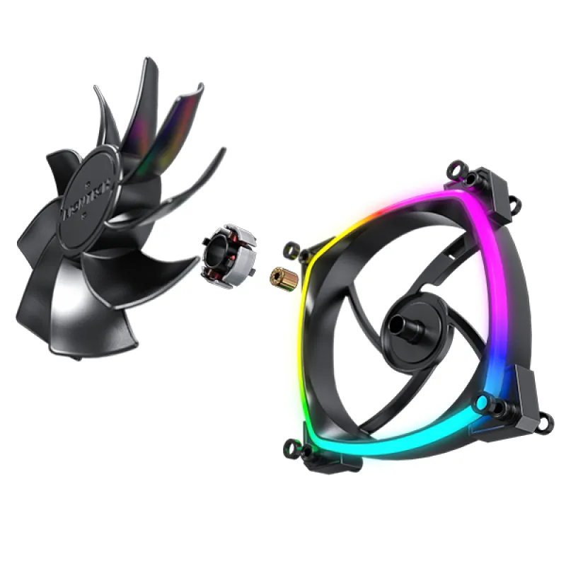 Montech RX PWM - Reverse, 120mm - case fan, black