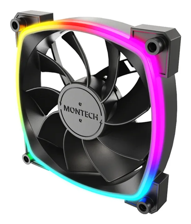 Montech RX PWM - Reverse, 120mm - case fan, black