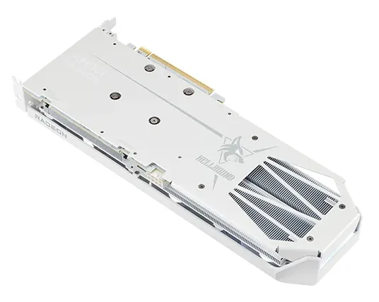 Powercolor Radeon RX 9060 XT MODEL 16GB - graphics card, White
