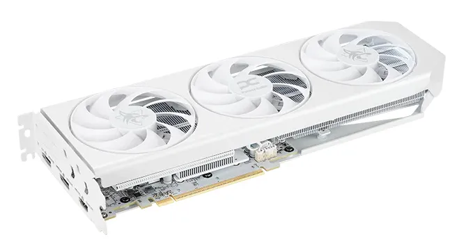 Powercolor Radeon RX 9060 XT MODEL 16GB - graphics card, White