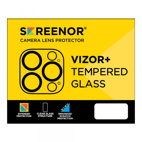 Screenor Vizor+ kameralinsskydd f&ouml;r iPhone 17 Pro