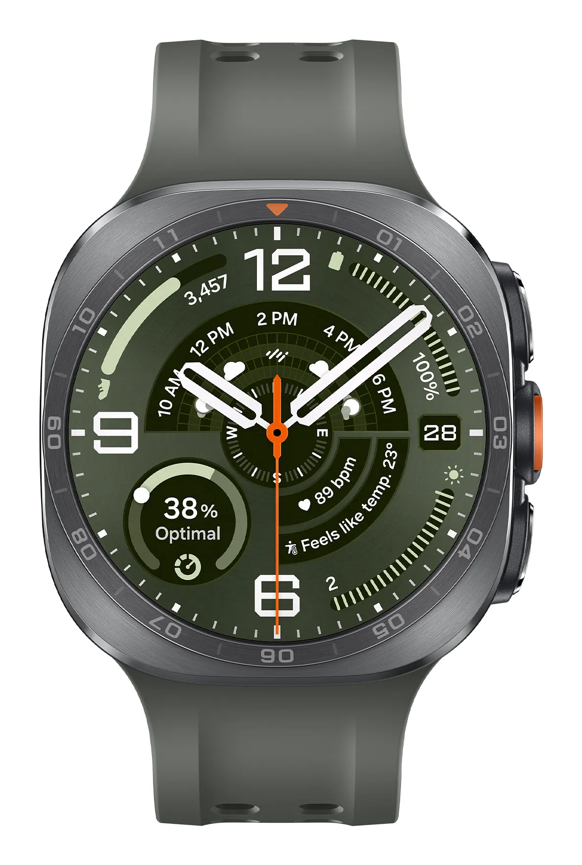 Samsung Galaxy Watch Ultra2 LTE 47mm smartklocka, titanium silver