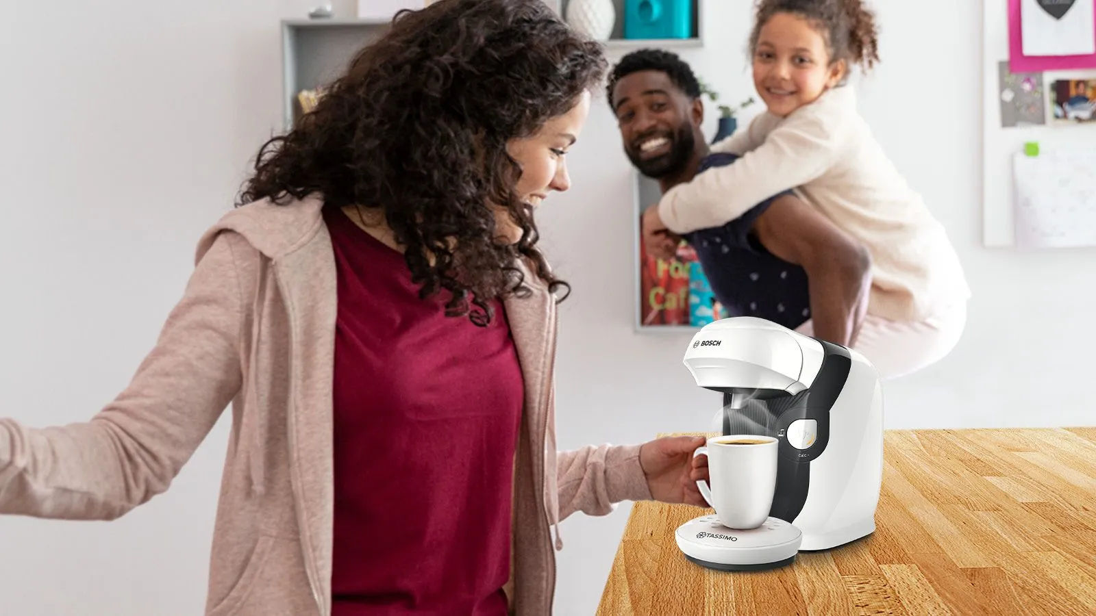 Bosch Tassimo Style - capsule coffee maker, white