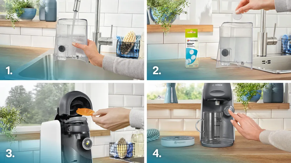 Bosch Tassimo Finesse -kapselikeitin, valkoinen