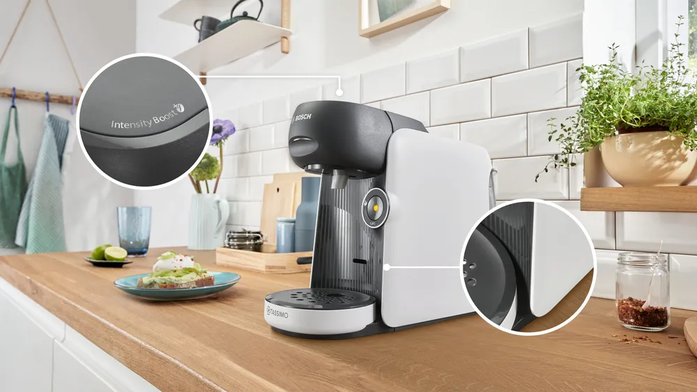 Bosch Tassimo Finesse -kapselikeitin, valkoinen