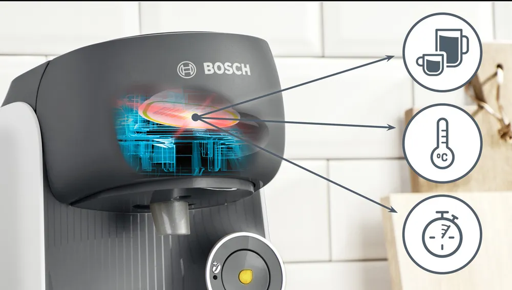 Bosch Tassimo Finesse -kapselikeitin, valkoinen