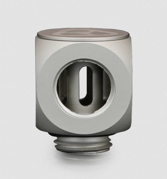 Thermal Grizzly DeltaMate G1/4" 2 kpl -torque-tulppa, Gloss Nickel