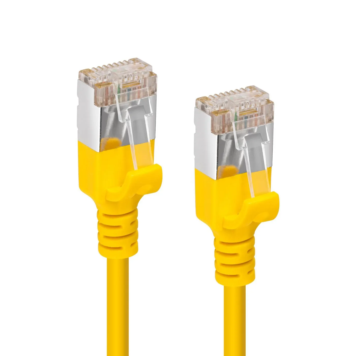 MicroConnect Cat6a U/FTP RJ45 7.5m n&auml;tverkskabel, gul