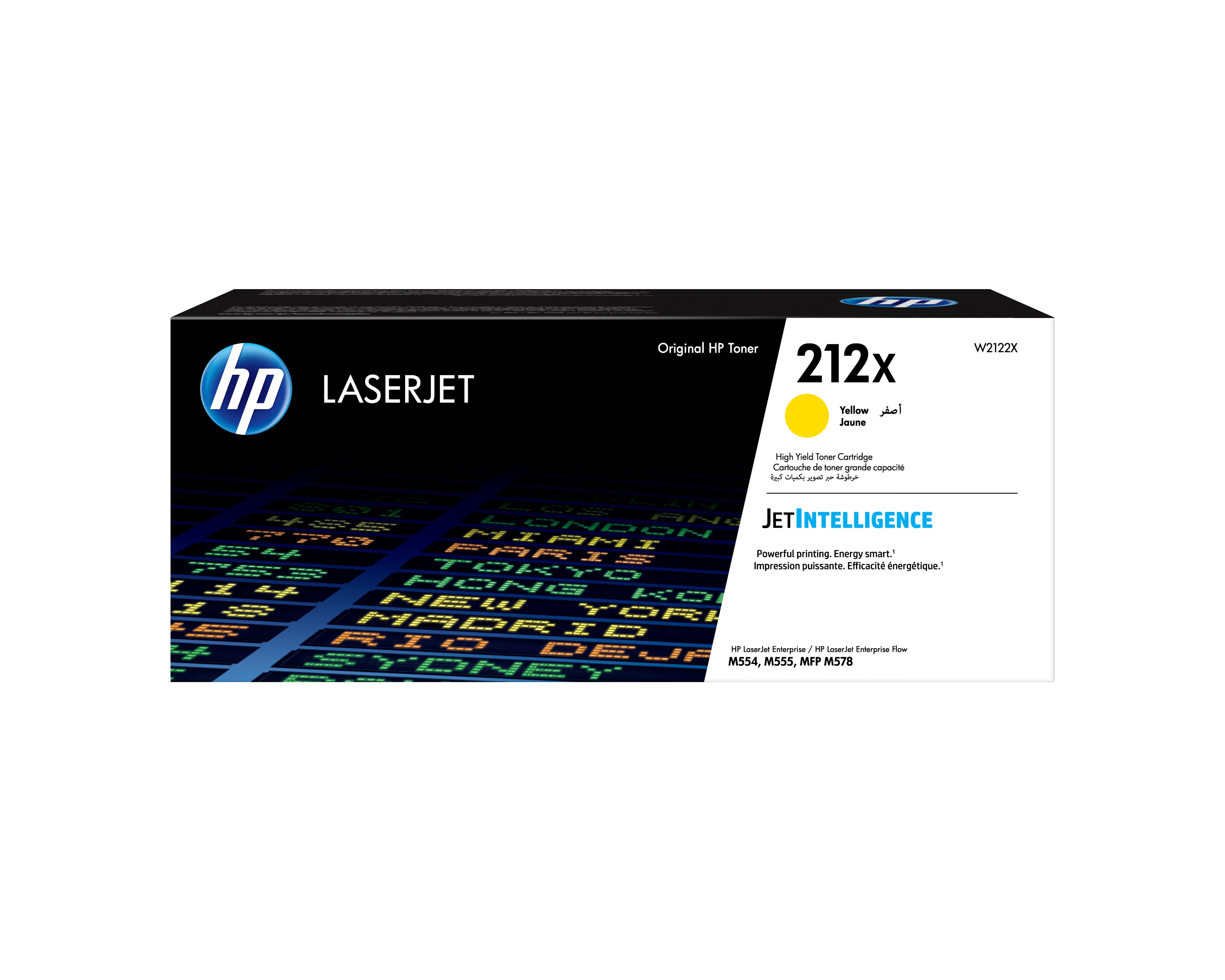 HP 212X High Yield toner cartridge, Yellow