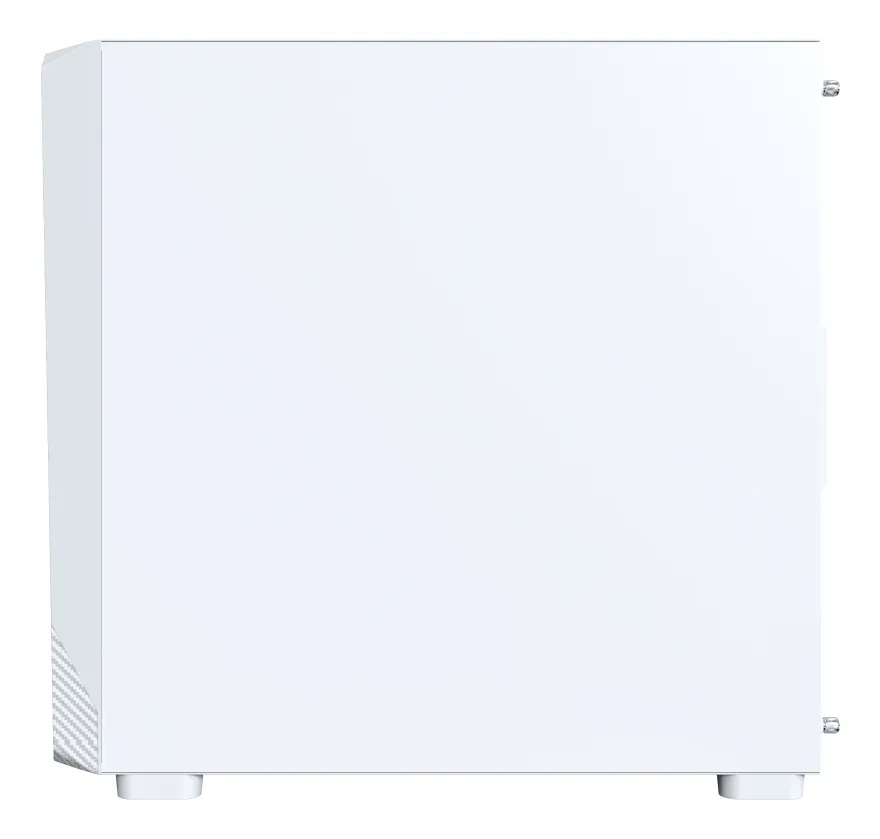 Montech X5M Micro-ATX Case, with RGB lighting, Black / White