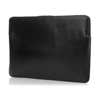 Knomo Leather Sleeve for MacBook Pro 15&quot; Retina, musta