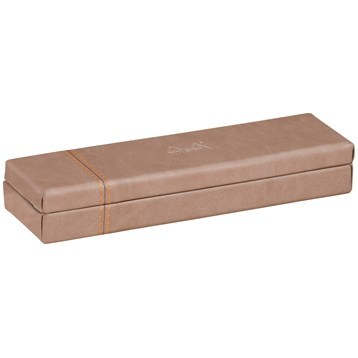 Rhodiarama pencil box 21x5,5x3cm Taupe