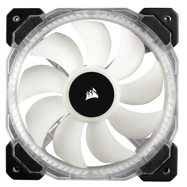 Corsair HD120 RGB Individually Adressable Static Pressure LED Fan with controller 3-pack