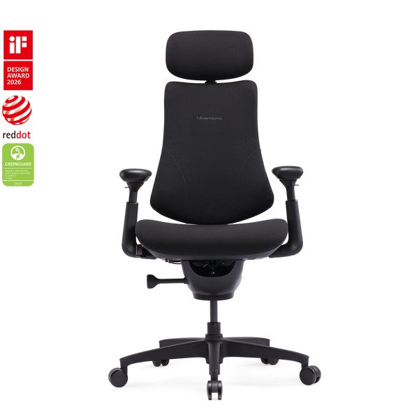 LIBERNOVO Omni SE Dynamic Ergonomic Office Chair - Obsidian Black