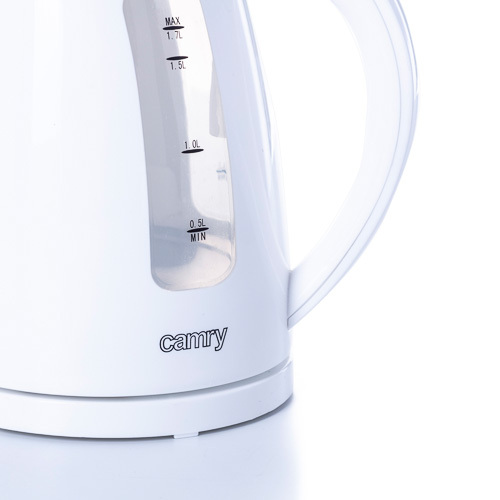 ADLER Camry CR 1255w kettle, 1.7L, 2000W, White