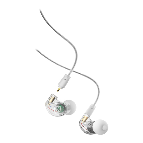 MEE audio M6 PRO Generation 2  Noise-Isolating In-Ear headphones with Detachable Cables /clear