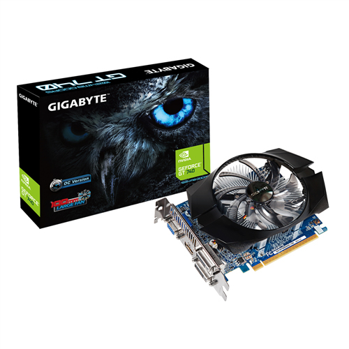 Gigabyte GeForce GT 740 1GB OC - grafikkort