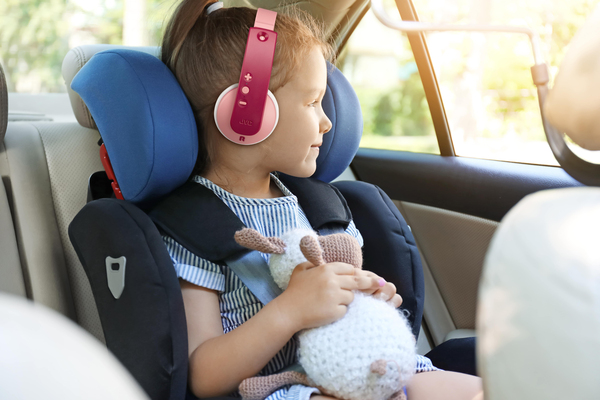 JVC KD10W Kids -langattomat kuulokkeet, pinkki