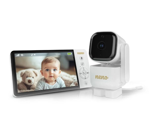 Neno Ciao videobabyvakt, 5", Vit/Svart