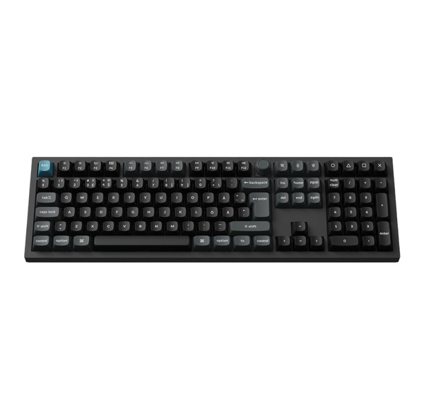 Keychron Q6 Ultra 8K Wireless Mechanical Gaming Keyboard, Keychron Silk POM Red, Black