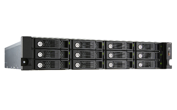QNAP TS-1253U 4G NAS Rack 12-Bay Intel QuadCore Celeron 2.0GHz 4GB RAM 4 Gb LAN 4xUSB3.0 3 without Rail