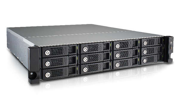 QNAP TS-1253U 4G NAS Rack 12-Bay Intel QuadCore Celeron 2.0GHz 4GB RAM 4 Gb LAN 4xUSB3.0 3 without Rail