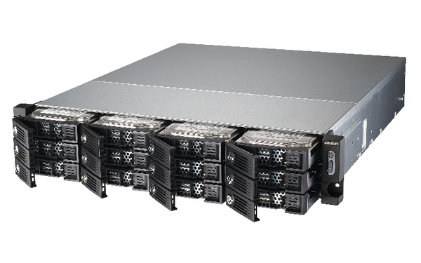 QNAP TS-1253U 4G NAS Rack 12-Bay Intel QuadCore Celeron 2.0GHz 4GB RAM 4 Gb LAN 4xUSB3.0 3 without Rail