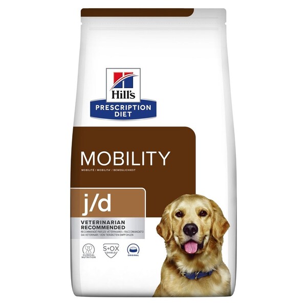 Hill's Prescription Diet j/d Joint Care with Chicken, Torrfoder f&ouml;r hund, Adult, 12 kg