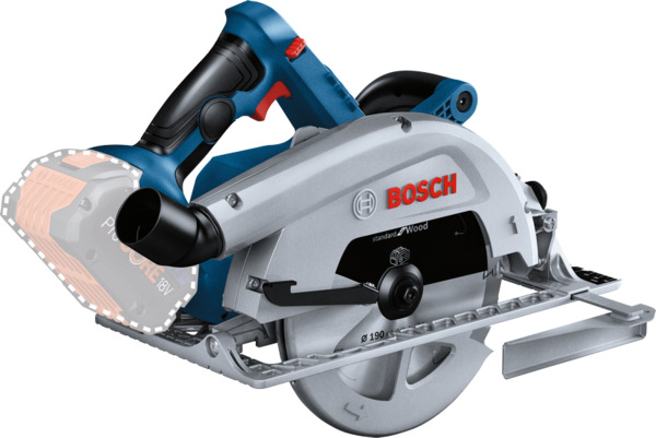Bosch GKS 18V-68 Professional Brushless BITURBO Cordless Circular Saw, 190 mm