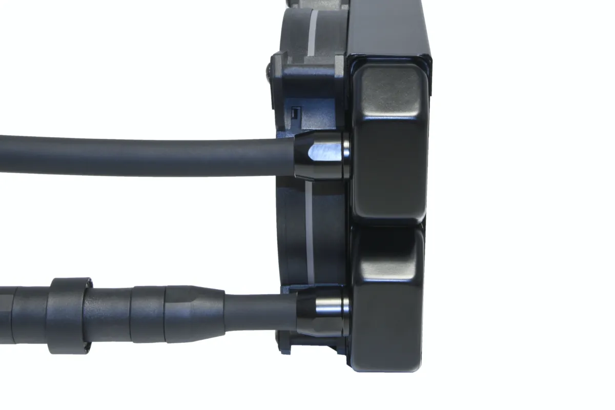 Alphacool Eisbaer Aurora 240mm ARGB Liquid Cooler, Black