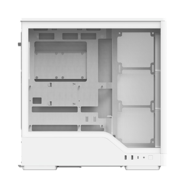 Aerocool D520A Midi-Tower Case with RGB lighting, Black