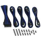 CableMod Classic ModMesh Cable Extension Kit - 8+6 Series -jatkokaapelisarja, musta/sininen