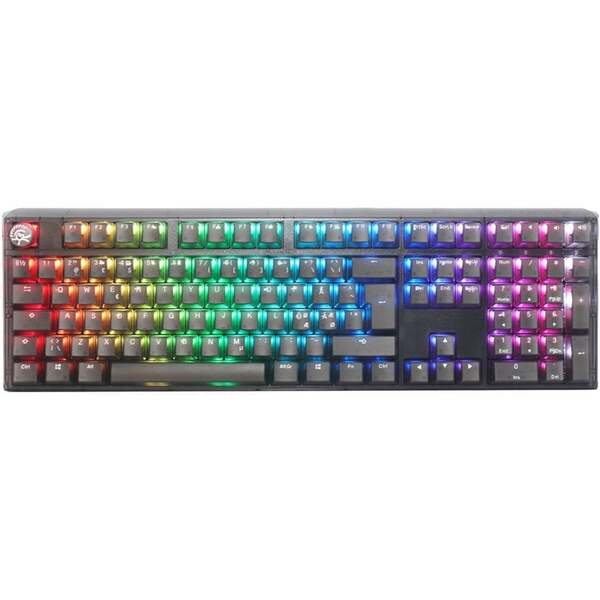 Ducky One 3 Aura Black Fullsize Gateron Baby Kangaroo RGB - speltangentbord