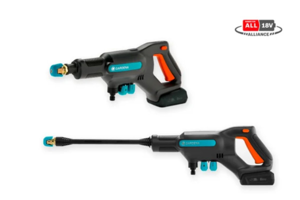 Gardena AquaClean 24 / 18V -akkupainepesuri (sis. akun)