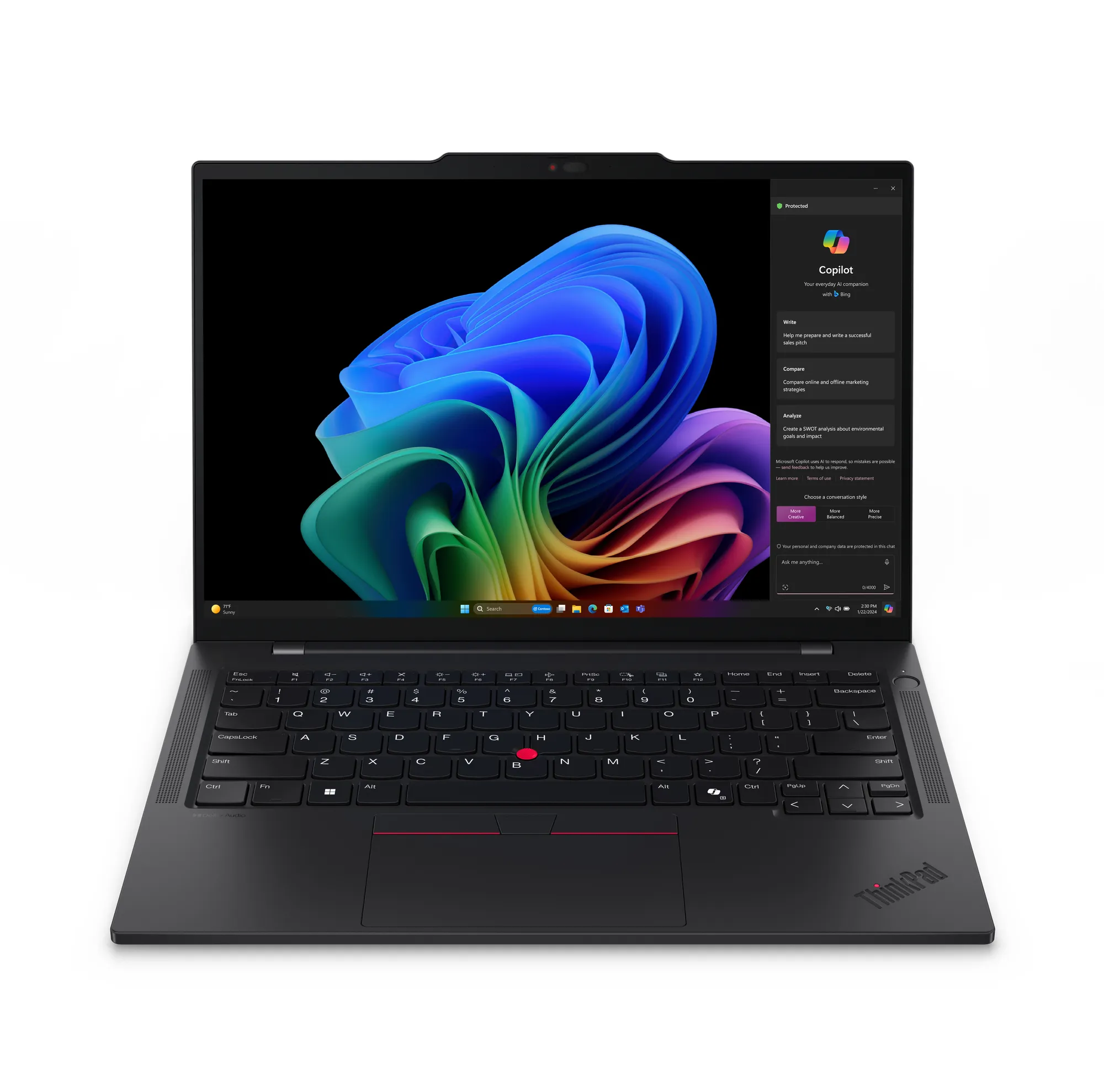 Lenovo ThinkPad T14s Gen 6 14&quot; FHD, Snapdragon X Elite X1E-78-100, 32GB RAM, 1TB SSD, Win 11 Pro - notebook, Black