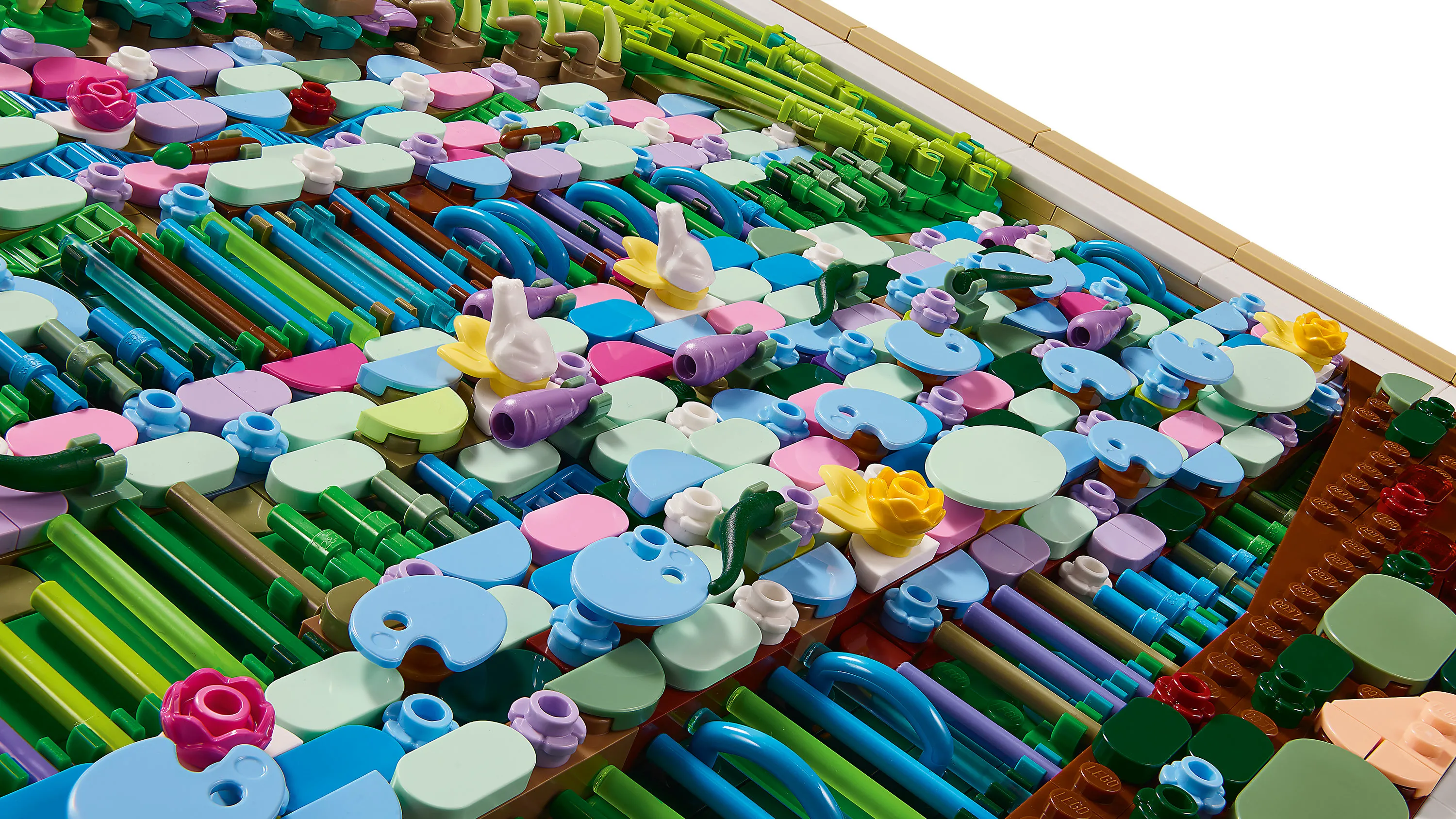 LEGO Art Claude Monet &ndash; Bridge over a Pond of Water Lilies 31220