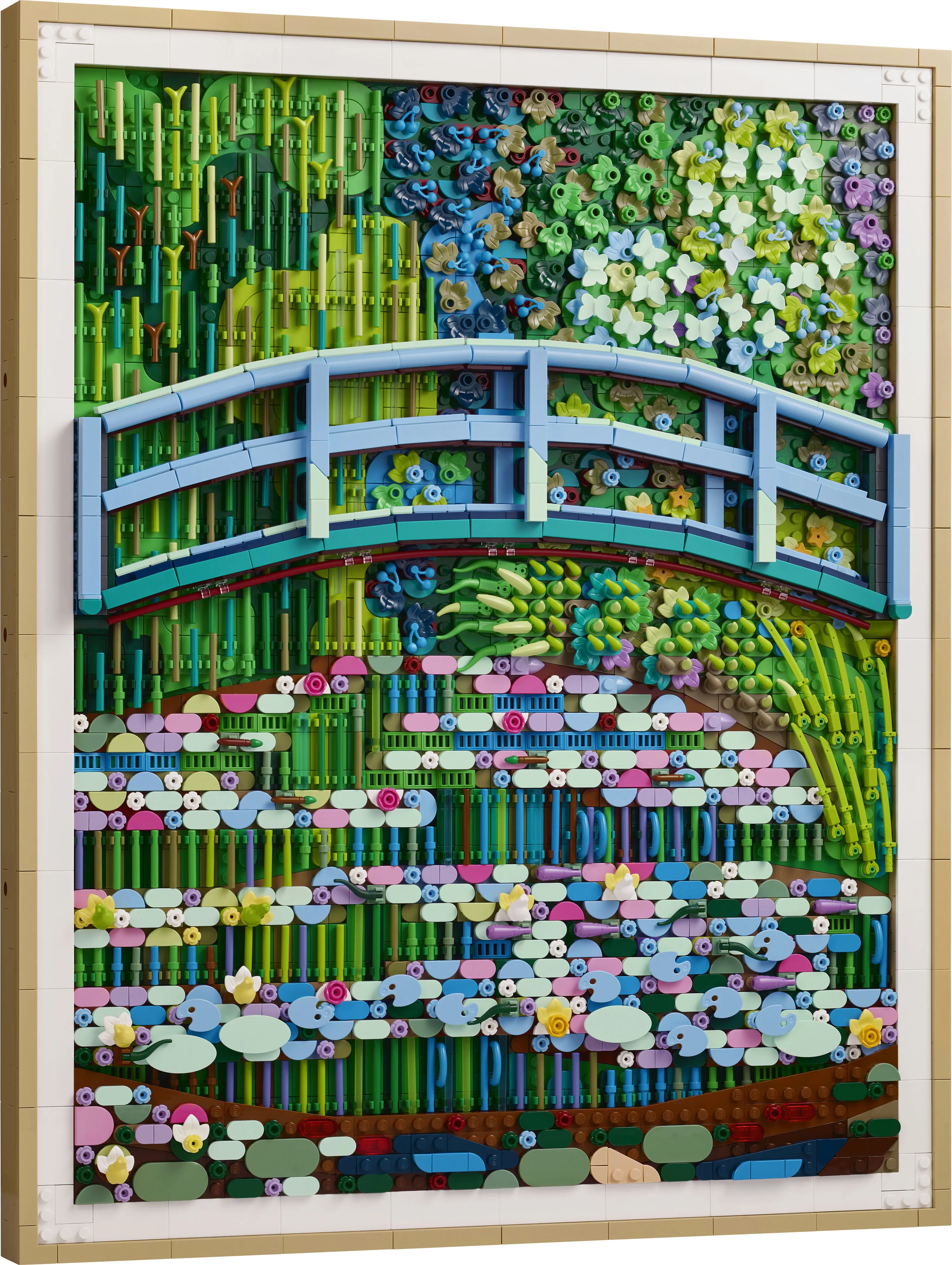 LEGO Art Claude Monet &ndash; Bridge over a Pond of Water Lilies 31220
