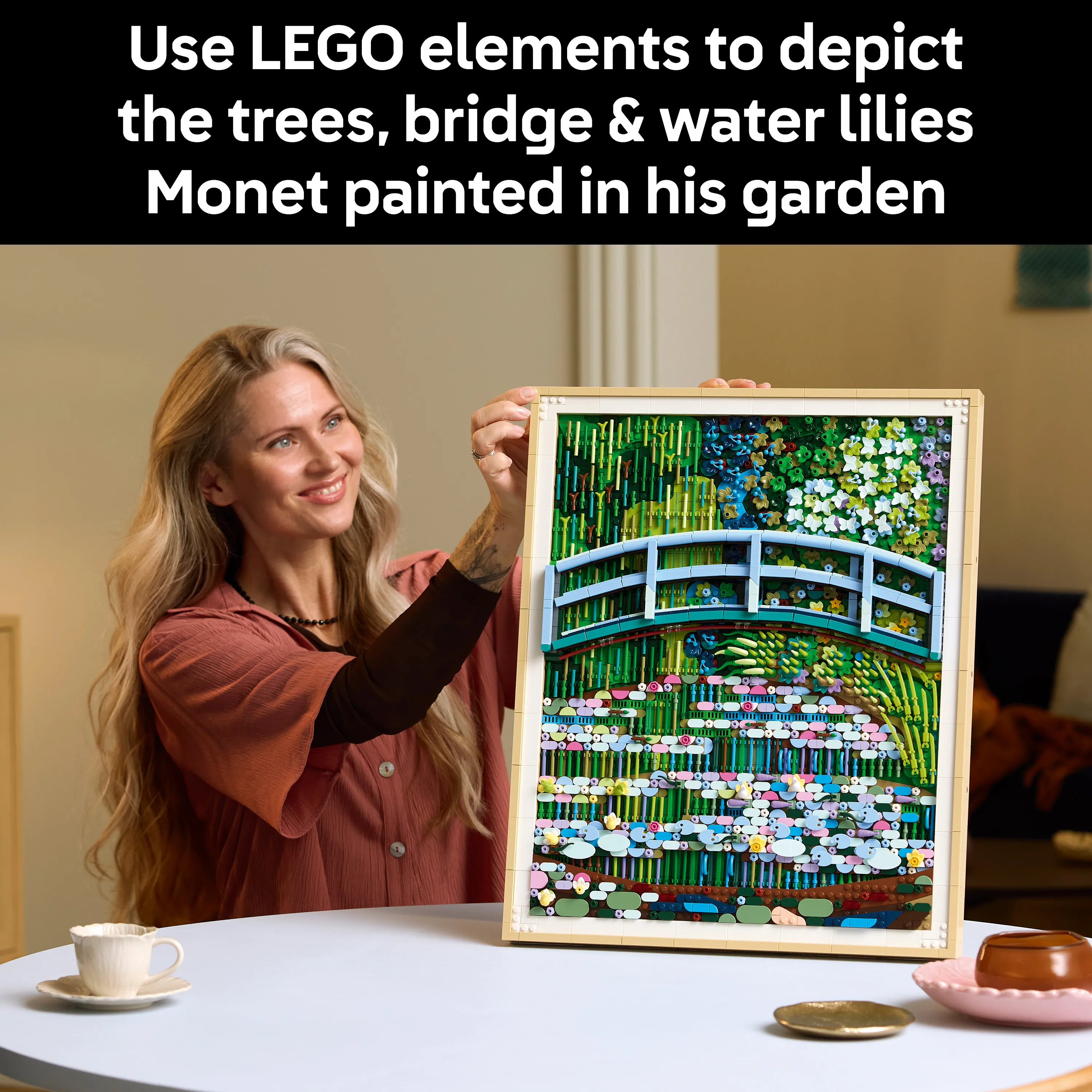 LEGO Art Claude Monet &ndash; Lummelampi 31220