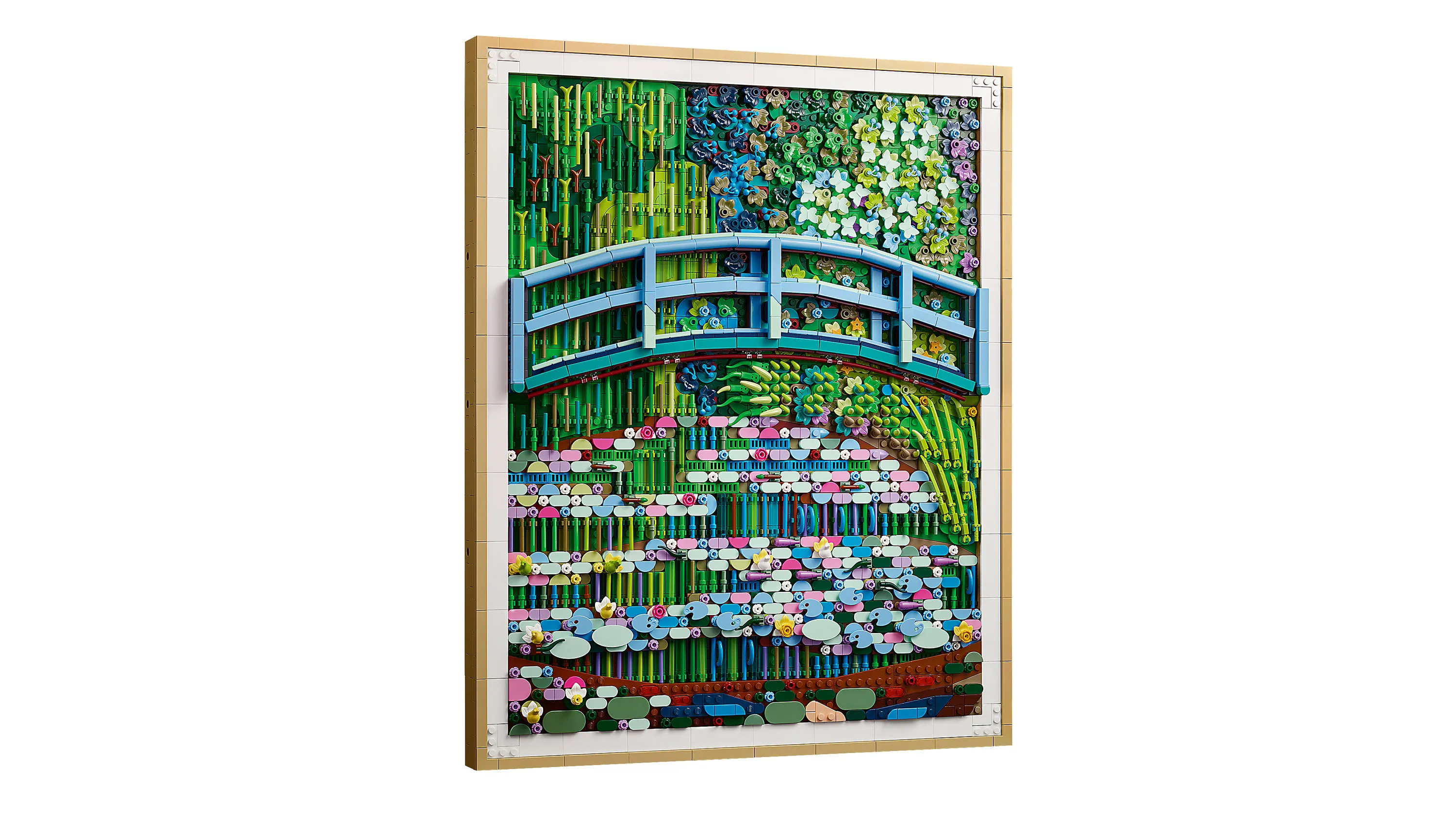 LEGO Art Claude Monet &ndash; Bridge over a Pond of Water Lilies 31220