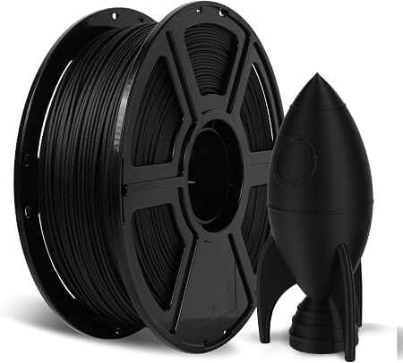 ELEGOO PETG-CF 1.75 mm, 1 kg -3D-tulostusfilamentti, Carbon Fiber Black
