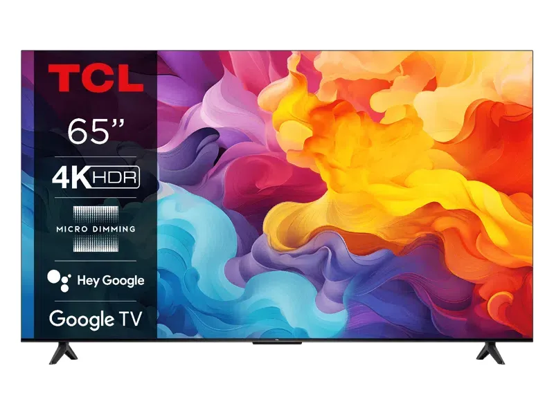 TCL V6B 65V6B 65" 4K LED Google TV, 60 Hz, HDR10, HLG