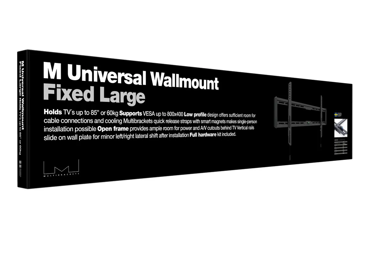 MB Universal Wallmount Fixed Large 40-70inch 60kg