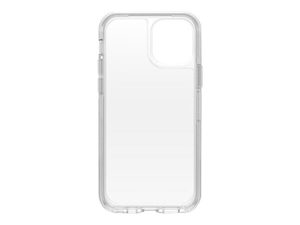 OtterBox Symmetry Series - ProPack Packaging - takakansi matkapuhelimelle - polykarbonaatti, synteettinen kumi - kirkas malleihin Apple iPhone 12, 12 Pro - (ei
