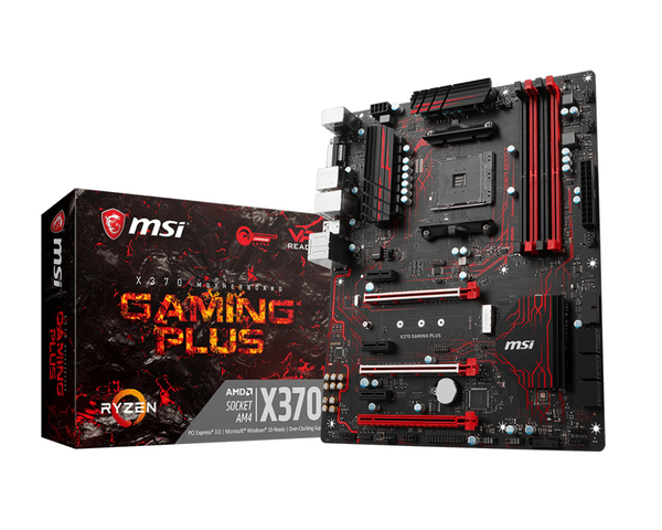 MSI X370 GAMING PLUS, ATX moderkort