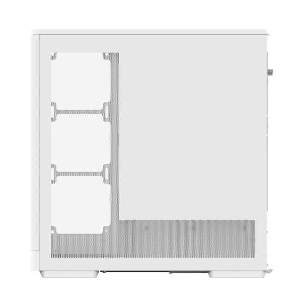 Aerocool D520A -miditornikotelo RGB-valaistuksella, valkoinen
