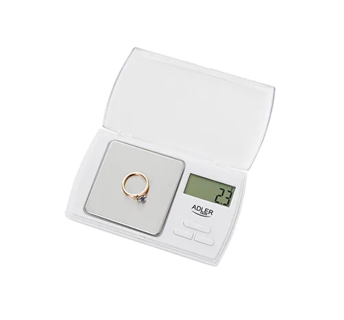 Adler AD 3161 Precision Scale, Silver and Black, 500 g / 0.1 g