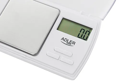 Adler AD 3161 Precision Scale, Silver and Black, 500 g / 0.1 g