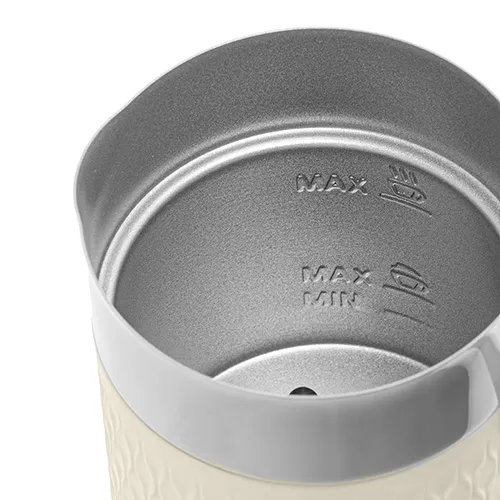 Adler AD 4495 Electric Milk Frother and Heater - Beige