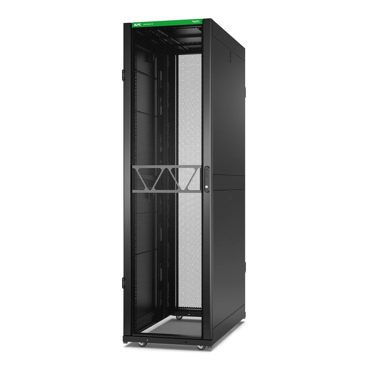 APC NetShelter SX Server Rack Gen 2 45U 2124H x 600W x 1200D mm w/ Sides Black