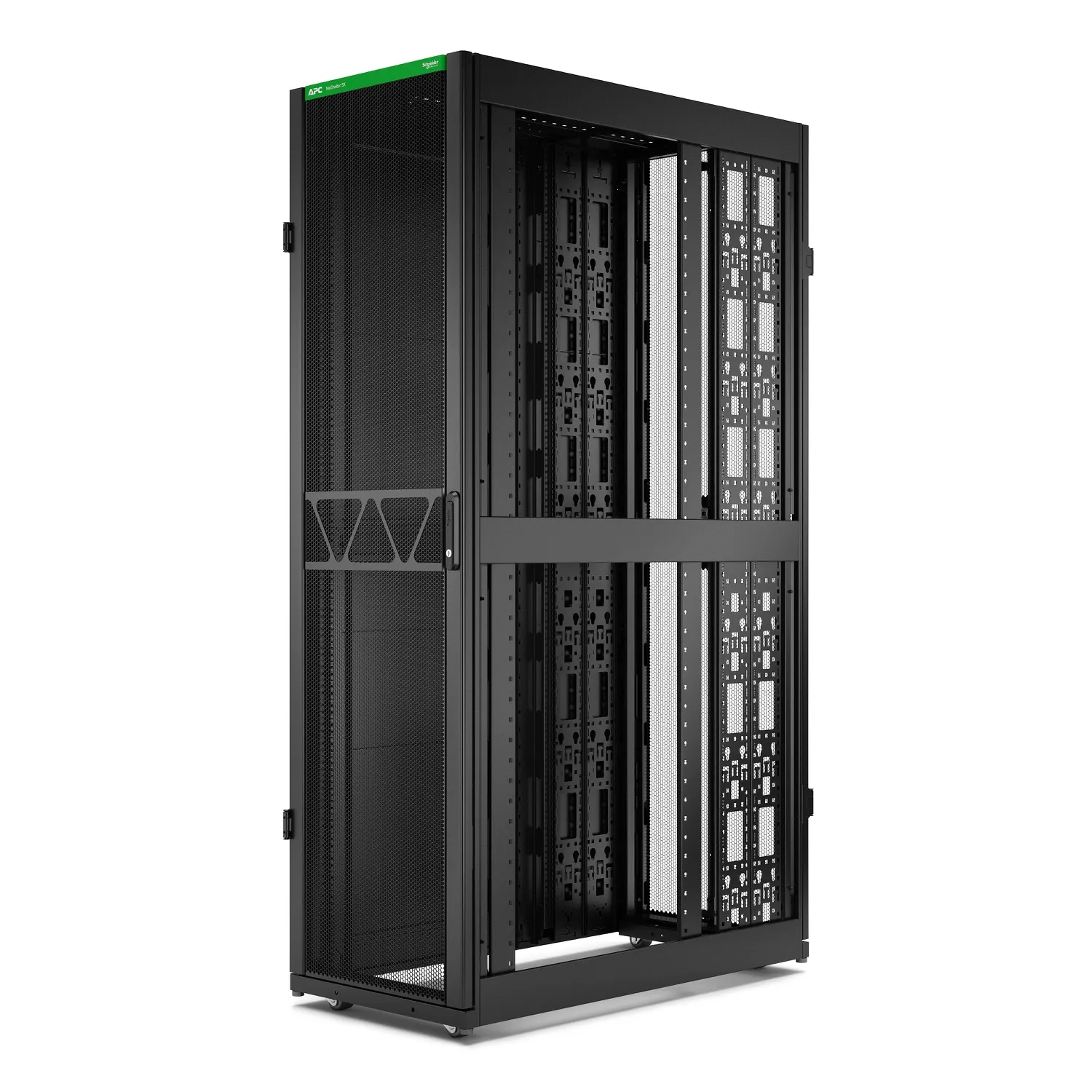 APC NetShelter SX Server Rack Gen 2 45U 2124H x 600W x 1200D mm w/ Sides Black